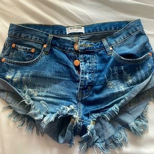 One Teaspoon BANDIT shorts